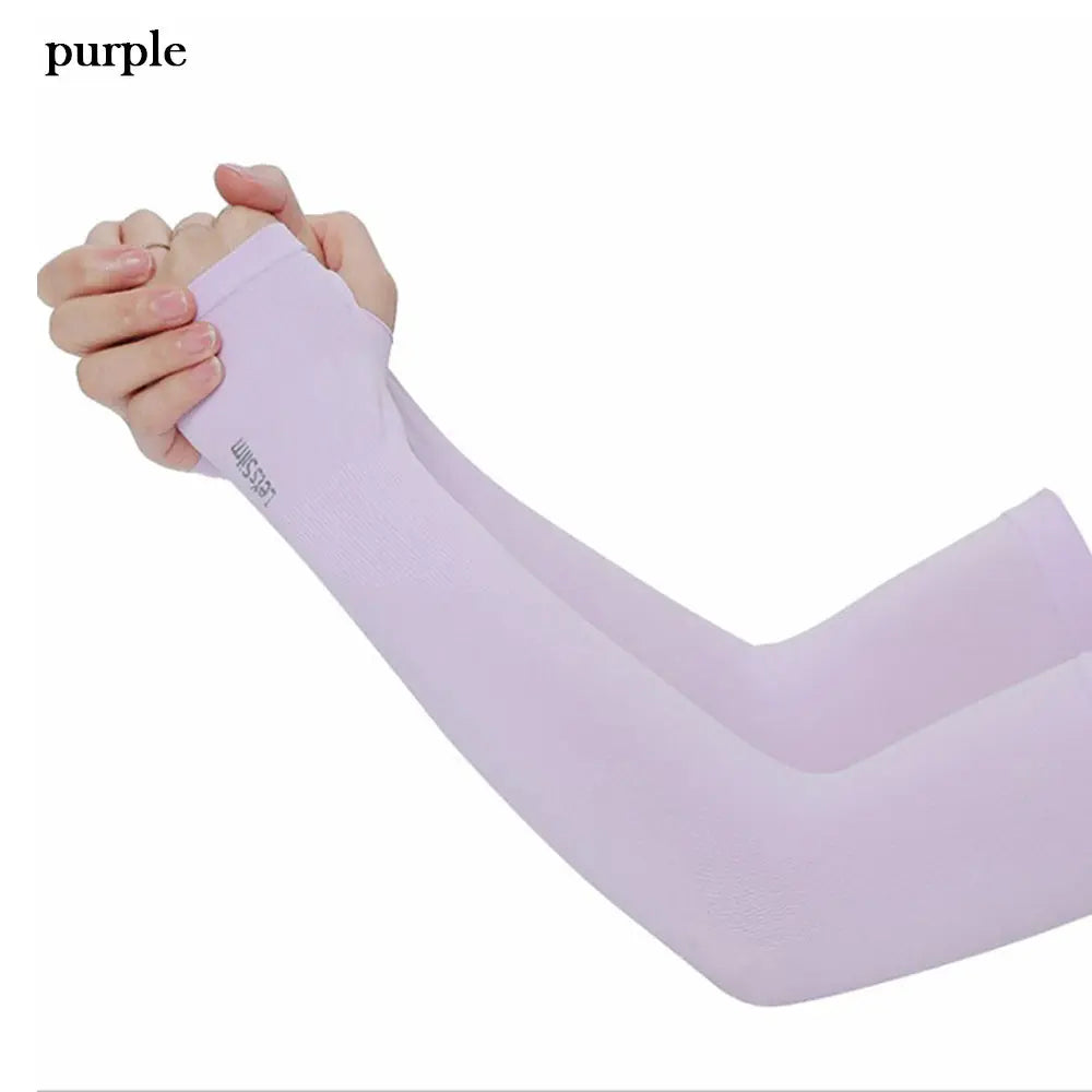 Warmer Running Summer Cooling Basketball Outdoor Sport Arm Sleeves Sun Protection Arm Cover Pi-Mart