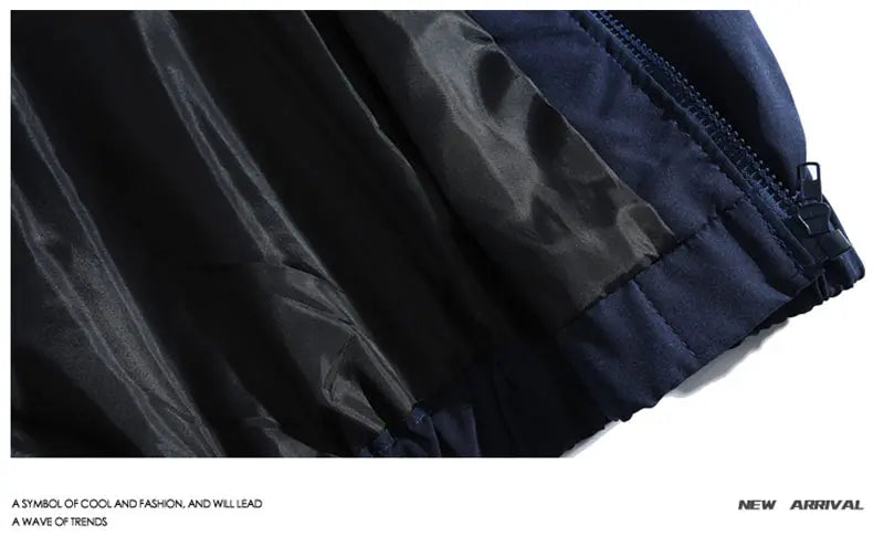Hip Hop Varsity Jacket Men High Street Patchwork Color Black Windbreaker Coats Women Spring Autumn Thin Fashion College Jackets Pi-Mart