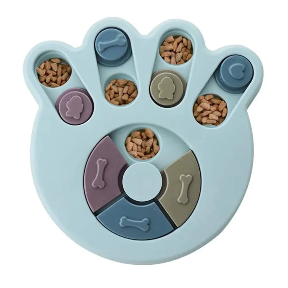 Dog Puzzle Toys Slow Feeder Interactive Increase IQ Food Dispenser Non-Slip Slowly Eating Bowl Cat Dogs Food Games Pi-Mart