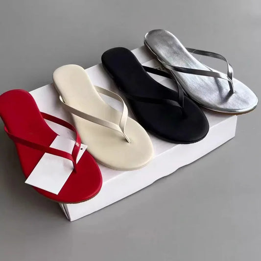 2025 new Spring/summer/women slippers candy-colored beach sandals outdoor wild fashion ladies flip flops LadyShow.Store