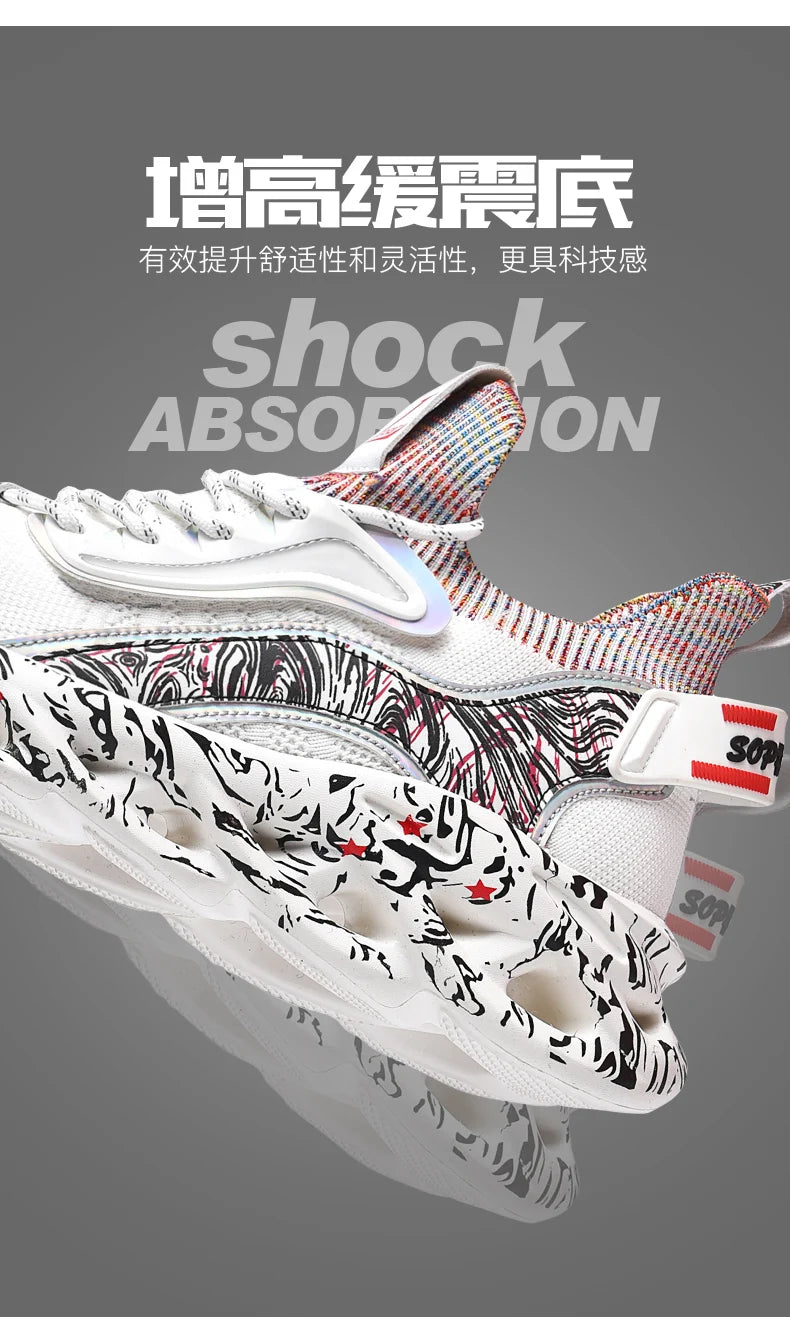 Shoes men Sneakers Male casual Mens Shoes tenis Luxury shoes Trainer Race Breathable Shoes fashion loafers running Shoes for men Pi-Mart