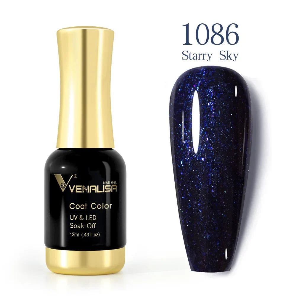 VENALISA Nail Gel Varnish TPO FREE Soak Off UV LED Organic Odorless Enamels Nail Art Colors 12ml 120Colors UV Gel Nail Polish Tri Light Beauty