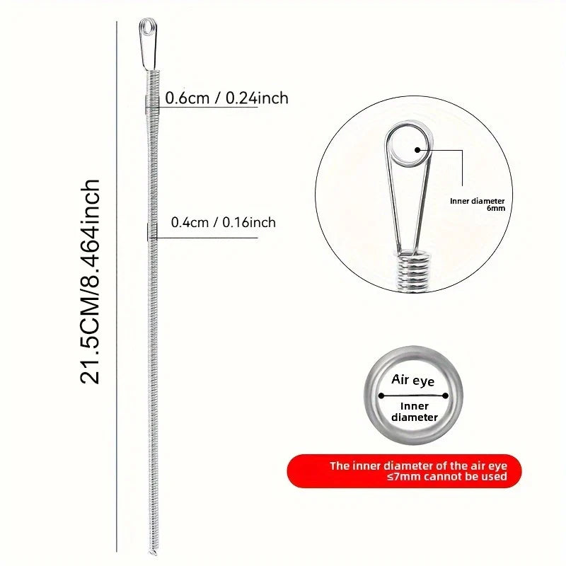 Adjustable Bendable Drawstring Threader Clip Household DIY Sewing Tool for Pants Hoodies Elastic Band Lace Cord LadyShow.Store