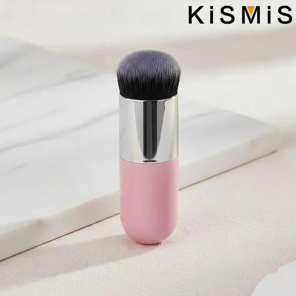 Professional Flat Cream Makeup Brushes Set Face Cheek Contour Blusher Foundation Brush Makeup Tools Flawless Application Tri Light Beauty