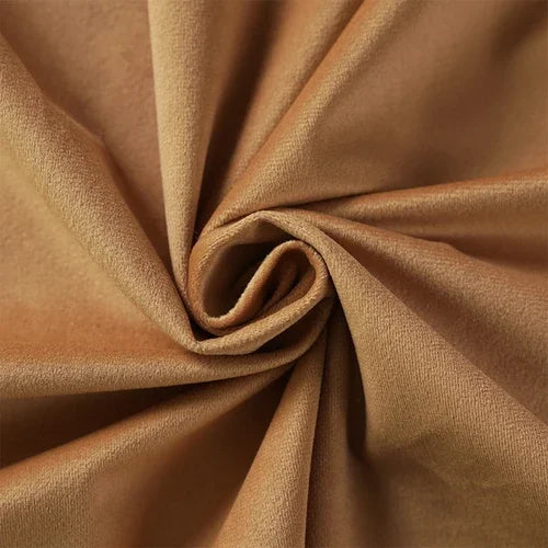 Velvet Fabric By The Meter for Tablecloth Diy Sofa Covers Curtains Sewing Thickened Soft Cloth Plain Black White Winter Textile Pi-Mart