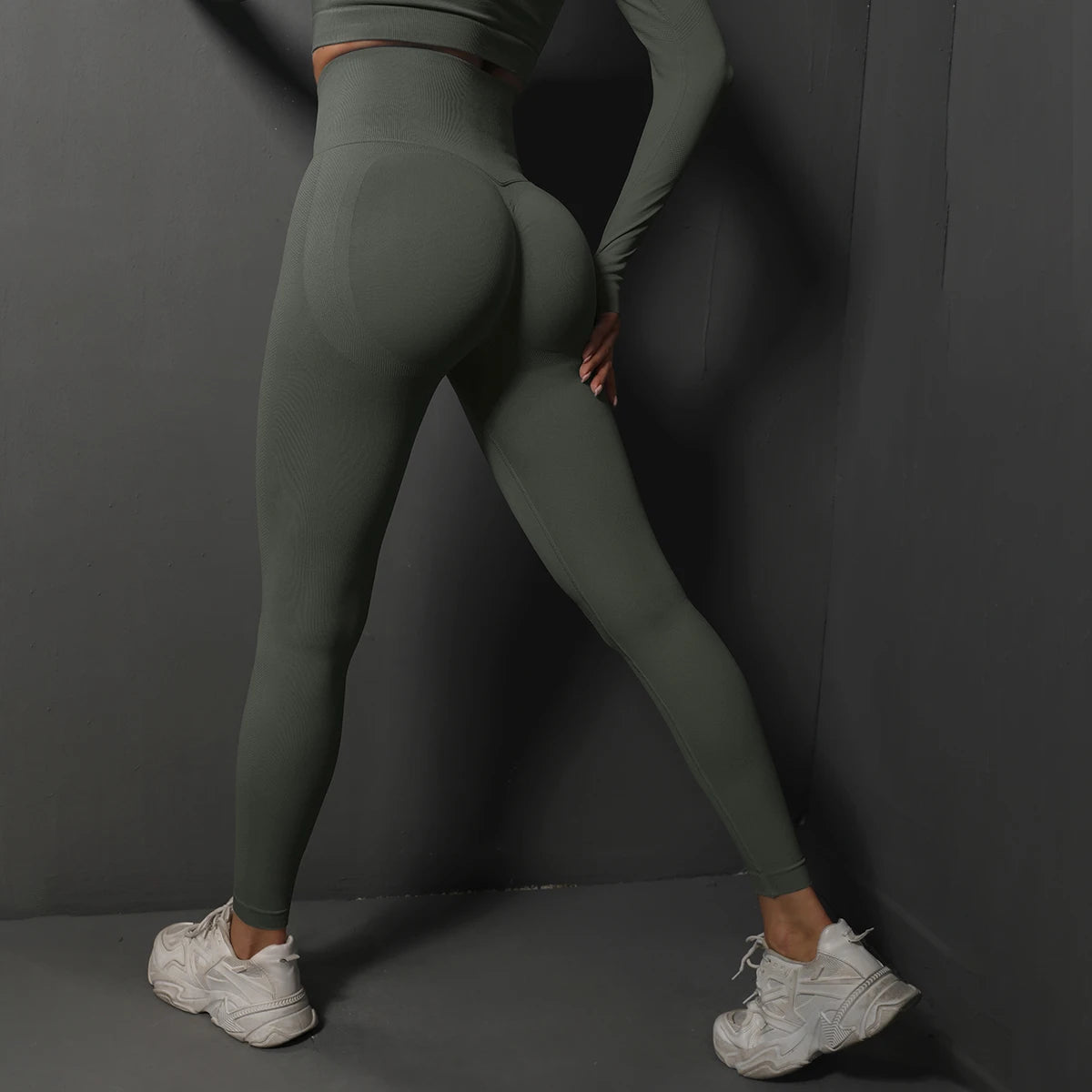 Seamless Gym Leggings Women Yoga Pants Sexy High Waist Booty Lifting Leggings Pants Women Sports Clothing Fitness Wear Pi-Mart