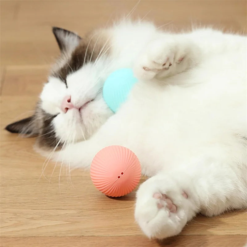 Smart Dog Toy Ball Electronic Interactive Pet Toy Moving Ball USB Automatic Moving Bouncing for Puppy Birthday Gift Cat Products Pi-Mart