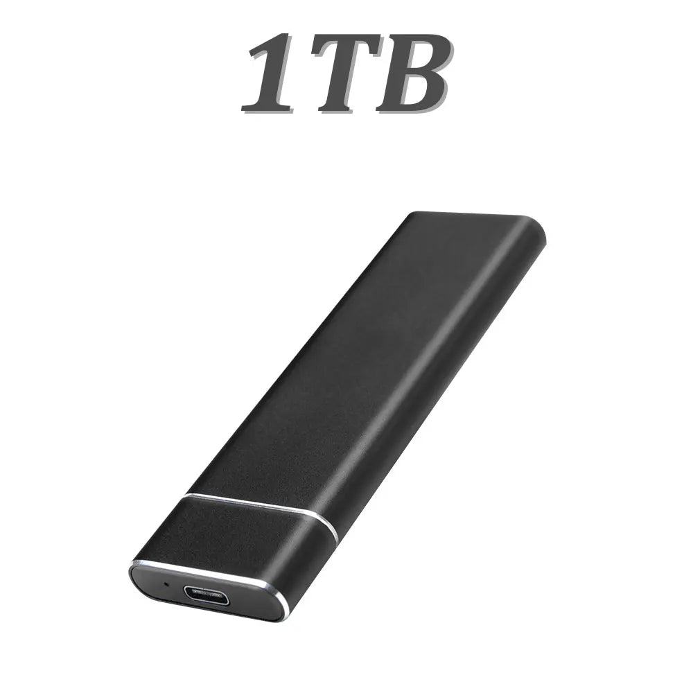USB 3.1 high-speed external portable hard drive 4TB large capacity portable SSD solid state drive suitable for laptop MAC/PC Pi-Mart