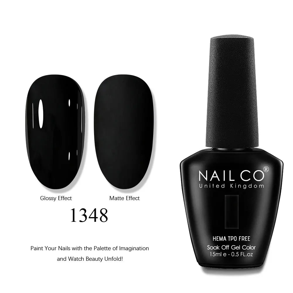 NAILCO 15ml Nails Art Gel Lack Polish Summer Hybrid Nail Varnish Manicure UV Top Coat Base HEMA TPO FREE Esmalte Nail Gel Polish Tri Light Beauty