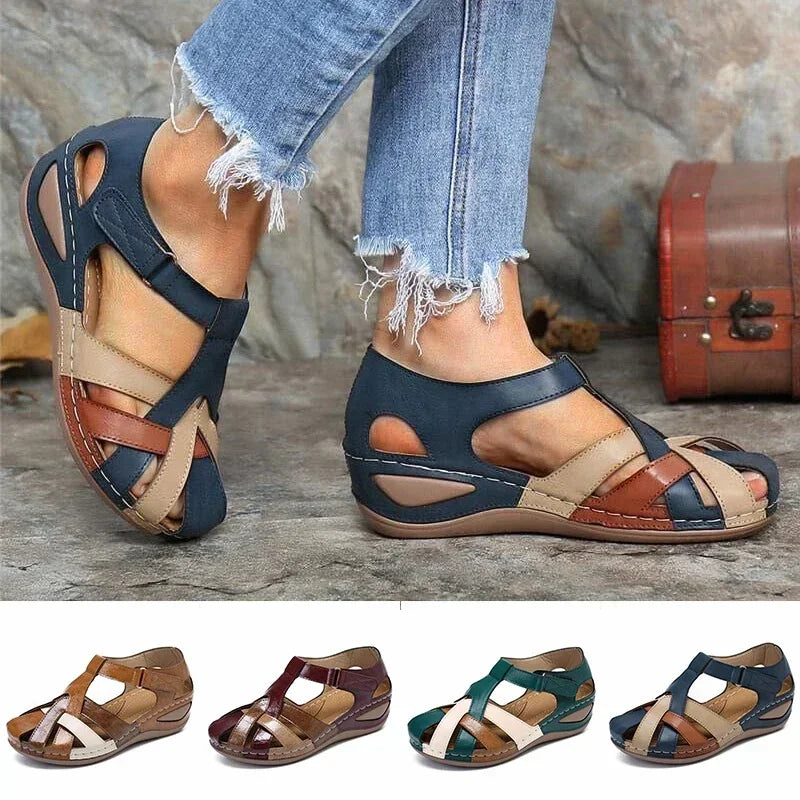 2025 Female Sandals Summer Cool Shoes Simple Design Comfortable Lightweight For Summer Beach Indoor Outdoor LadyShow.Store