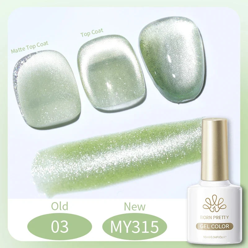 BORN PRETTY 117 Colors Cat Magnetic Gel Nail Polish 10ml Full Coverage Varnish Semi Permanent Super Gorgeous Nails Manicure Tri Light Beauty