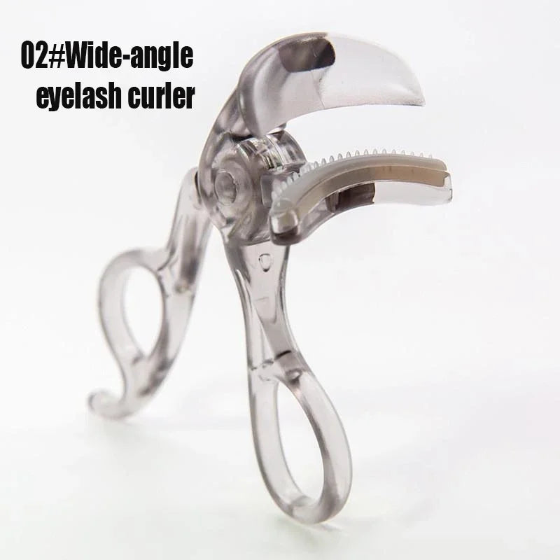 Dual-Type Eyelash Curler with Comb – Wide & Partial Clip Options, Waterproof, Long-Lasting, Natural Curl, Unisex Certified LadyShow.Store
