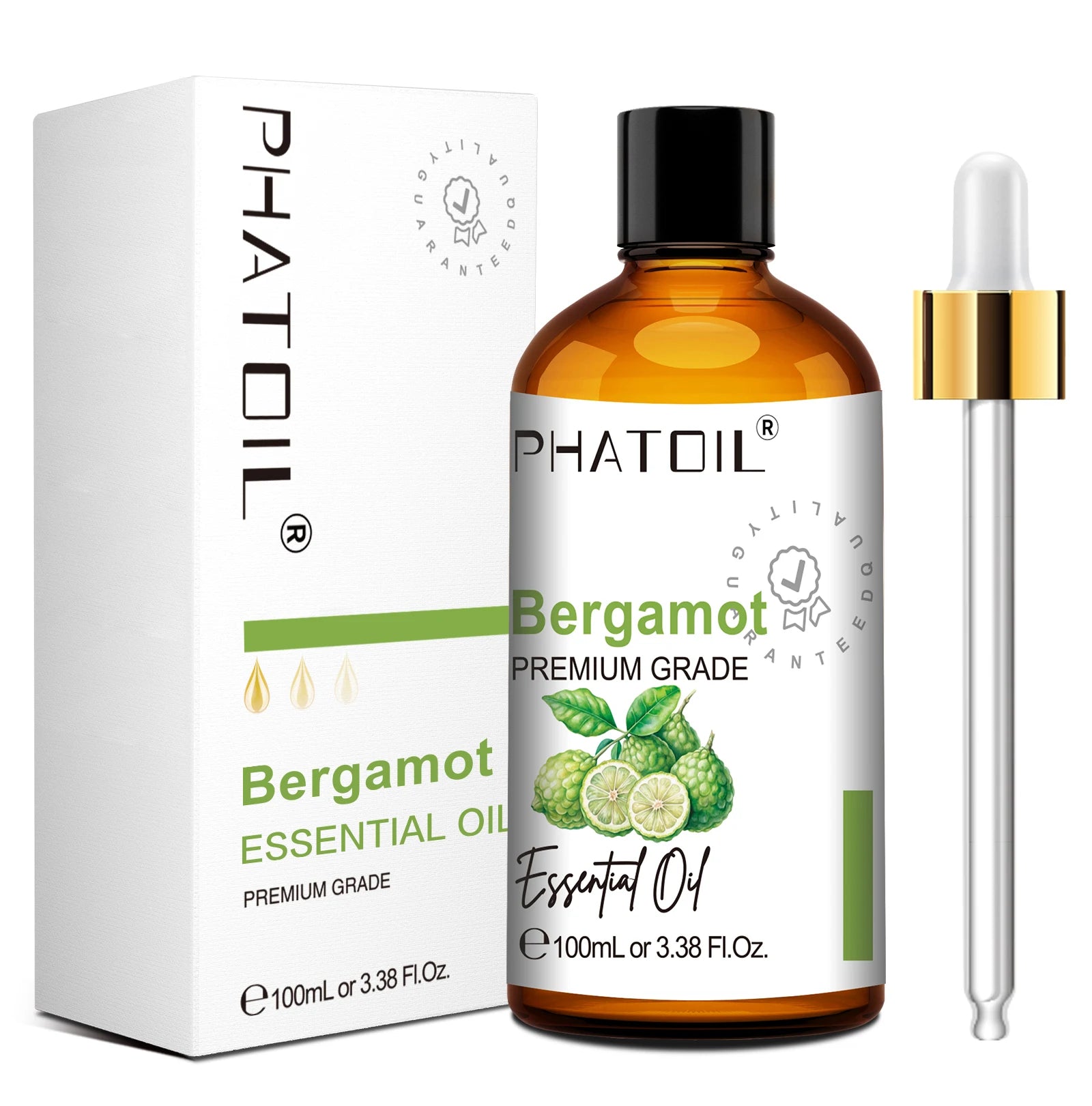 PHATOIL Natural Essential Oil for Diffuser Candle Making-100ml Sandalwood Eucalyptus Citronella Lavender Vanilla Essential Oils Pi-Mart