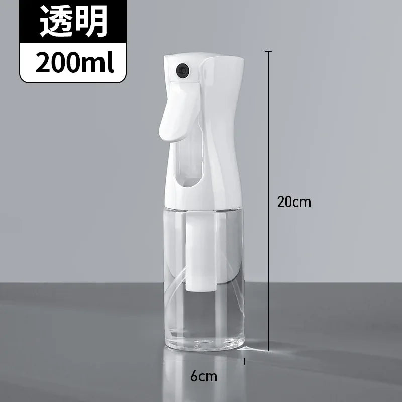 500/300/200ml Hair Spray Bottle Refillable Bottles Continuous Mist Watering Can Automatic Salon Barber Water Sprayer Hair Tools Tri Light Beauty