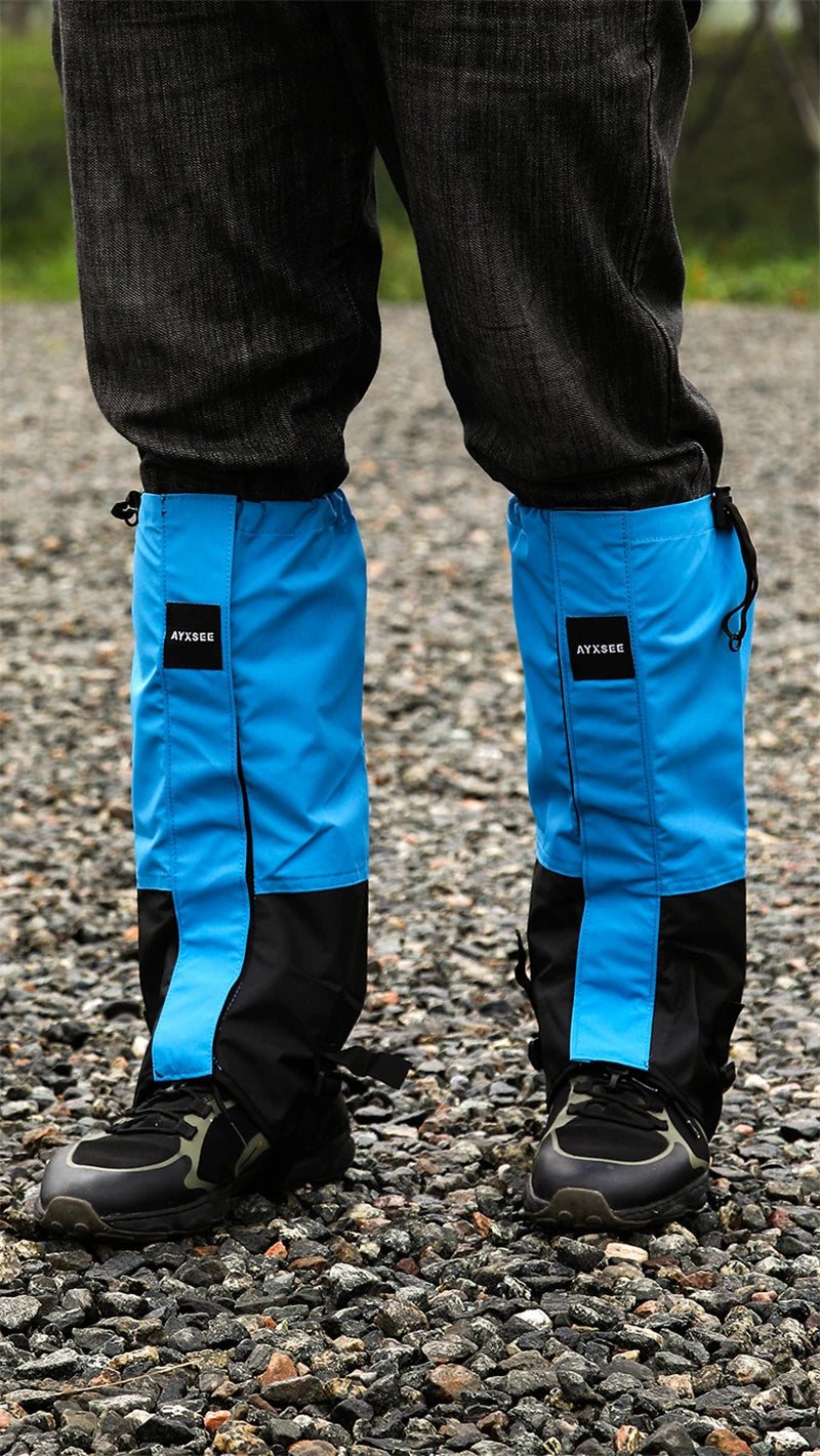 Durable Waterproof Leg Gaiters Hiking Hunting Camping Climb Boots Leggings Covers Outdoor Hunting Winter Snow Skiing Leg Warmers Pi-Mart