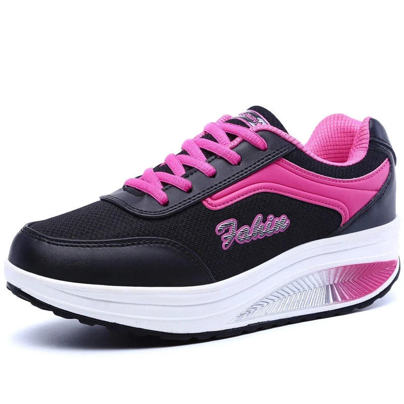 Women Sneakers Shoes Fashion WomenVulcanizedShoes HighQuality FlatsShoes WomenWalking Blatform Plus Size Zapatillas Mujer LadyShow.Store