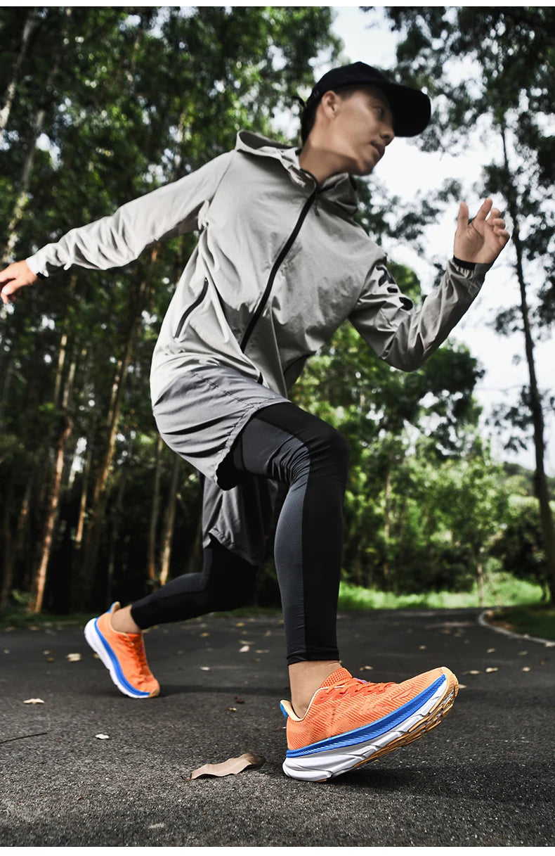 New Running Casual Sports Shoes Outdoor Comfortable Spring Summer Non-slip Sneakers Unisex for Men Women Soft Trainer Men Trail Pi-Mart