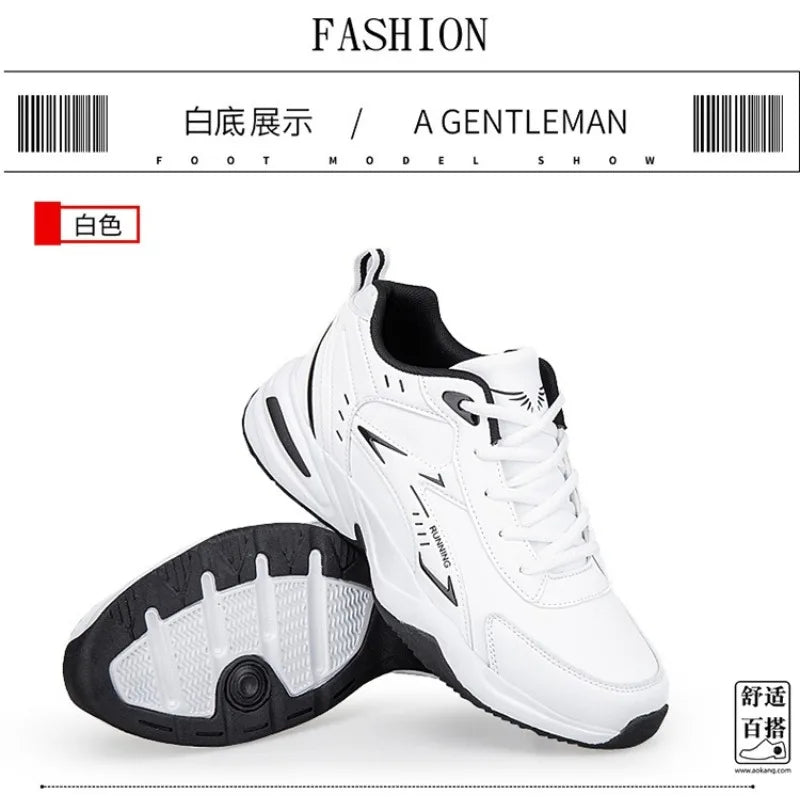 Autumn New Men Microfber Running Shoes Luxury Brand Men Shoes School Student Air-cushion Sneakers Fashion Man Casual Shoes 35-48 Pi-Mart