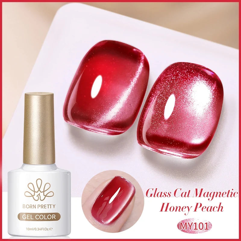 BORN PRETTY 117 Colors Cat Magnetic Gel Nail Polish 10ml Full Coverage Varnish Semi Permanent Super Gorgeous Nails Manicure Tri Light Beauty