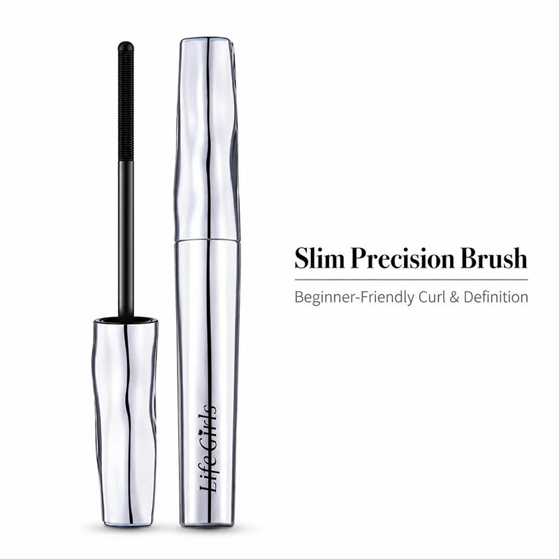 Life girls Waterproof Eyelash Primer Mascara, Lengthening Curling Lash Base, Smudge-Proof Long Lasting Black Brown Eye Makeup Pi-Mart