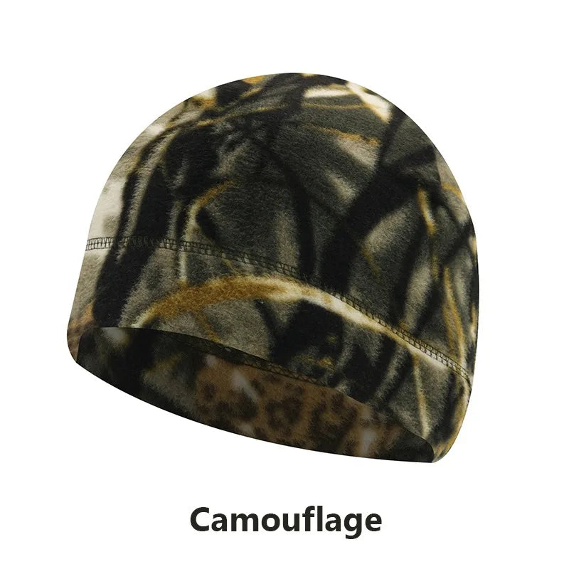 Outdoor Fleece Sports Hat Fishing Cycling Hunting Military Tactical Men Women Warm Windproof Winter Camping Hiking Caps Pi-Mart