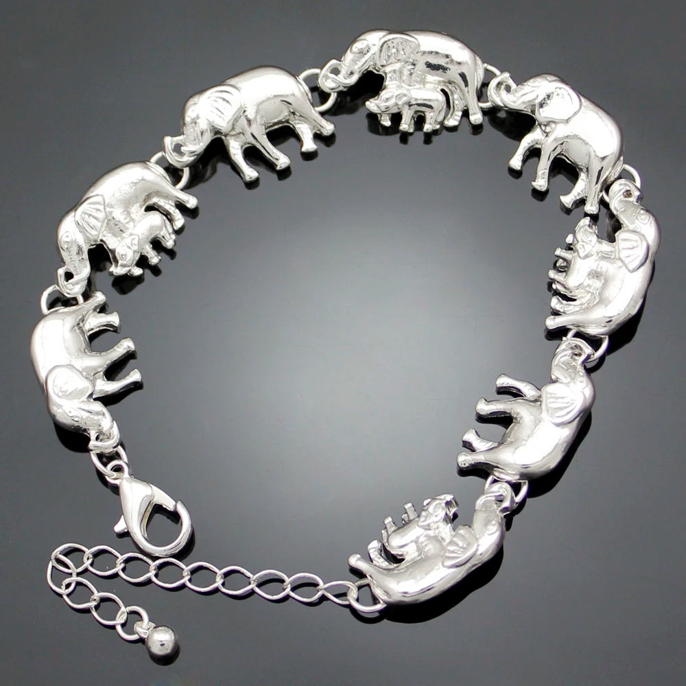 Clearance_Cat Pendant Charm Chain Link Bracelets For Women Cowgirl Cuff Bangles Fashion Jewelry Egyptian Bastet Pulseira Accesso Pi-Mart
