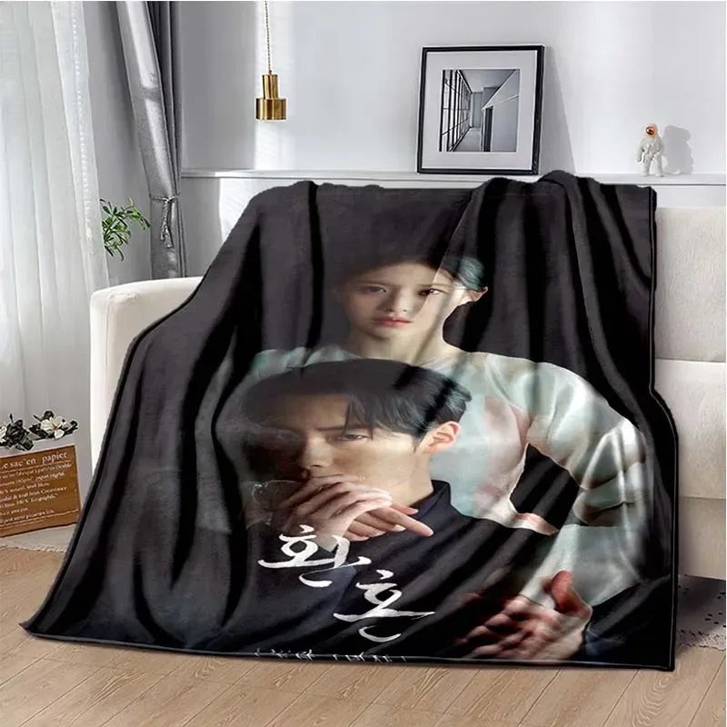 3D Kdrama Alchemy of Souls: Light and Shadow TV HD Blanket Soft Warm Flannel Throw Blanket for Bed Bedroom Sofa Picnic Blanket Pi-Mart