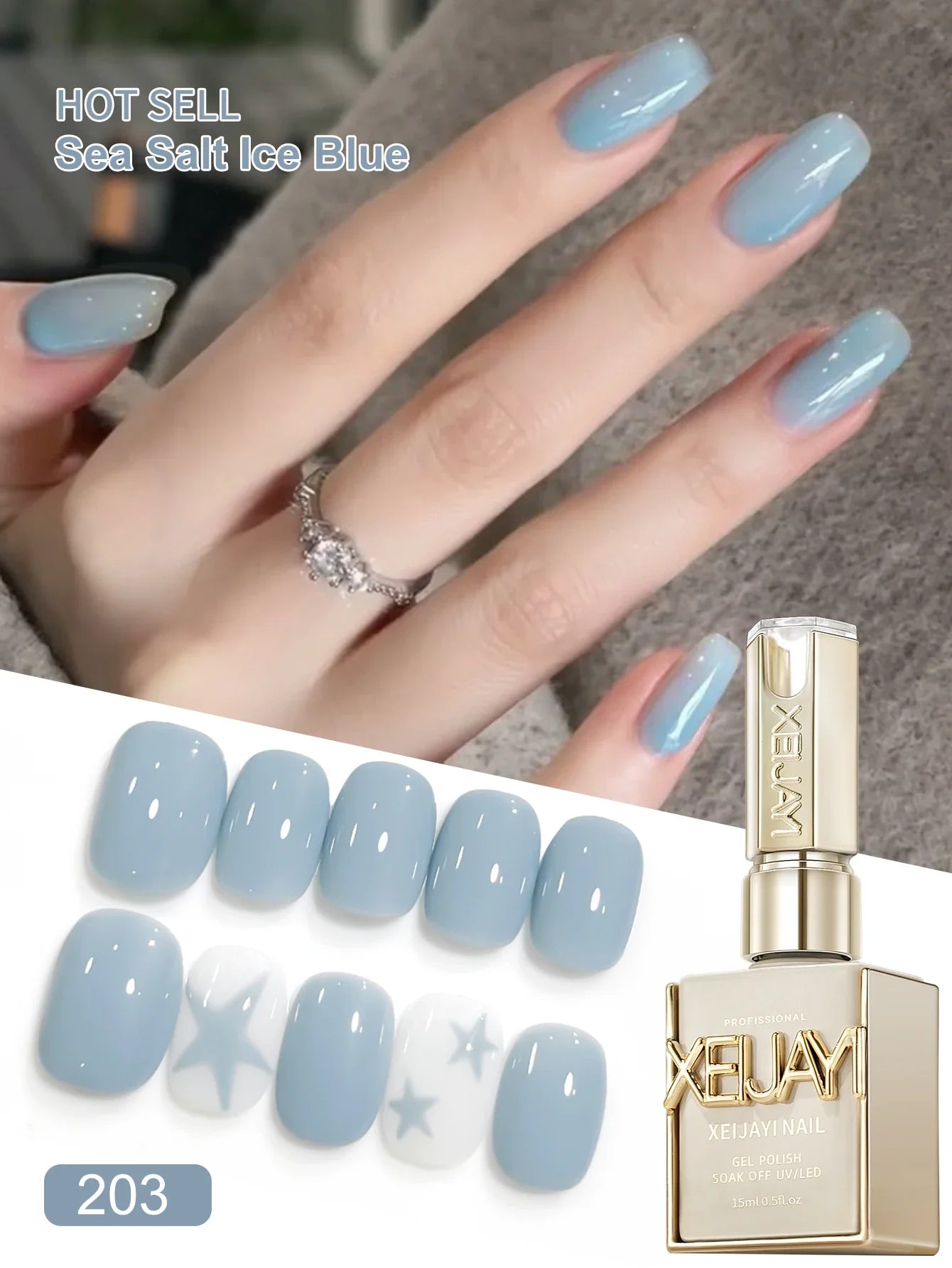 1Pc 15ML Milky White Pure Nail Polish Gel Nail Add Semi-Permanent Soak Off UV LED Construction Gel Varnish Tri Light Beauty