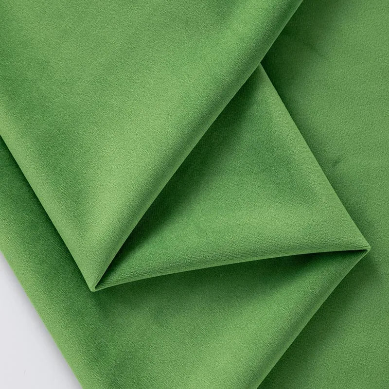 Velvet Fabric Thicken Dutch Velvet Short Plush for Upholstery Cushion Sofa Table Runners by Half Meter Pi-Mart