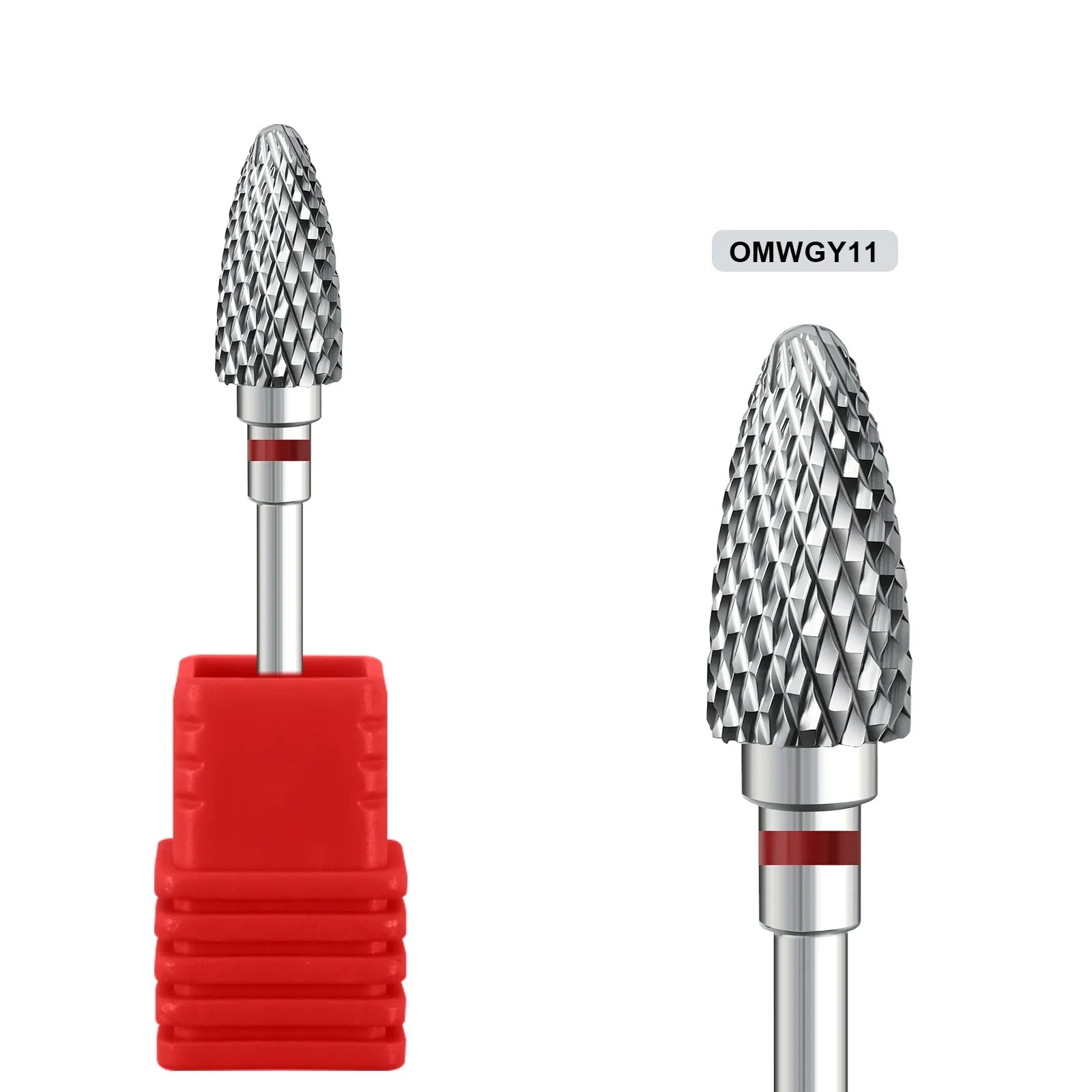 1pcs Tungsten Steel Nail Cuticle Drill Bits Carbide Rotate Electric Ceramic Milling Cutter For Manicure Gel Polish Remover Tri Light Beauty