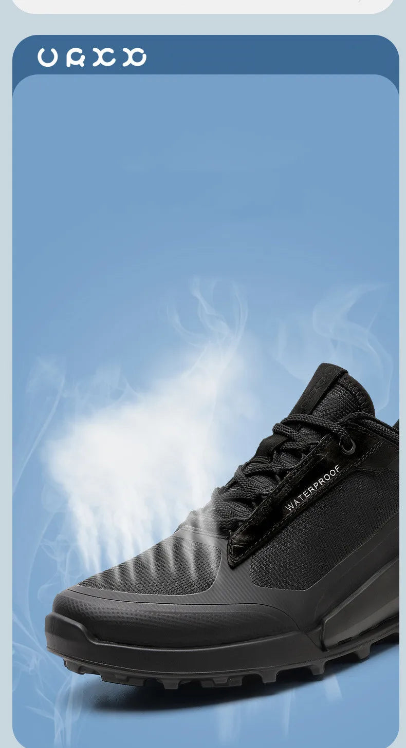 New Men's Shoes Mesh Breathable Outdoor Hiking Shoes Men Lightweight Anti Slip Waterproof Casual Sports Shoes zapatillas hombre Pi-Mart