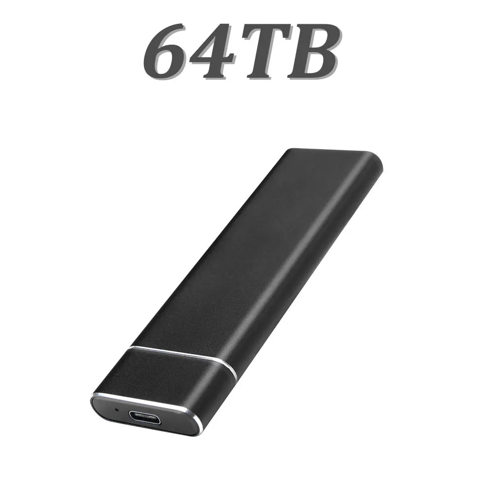 USB 3.1 high-speed external portable hard drive 4TB large capacity portable SSD solid state drive suitable for laptop MAC/PC Pi-Mart