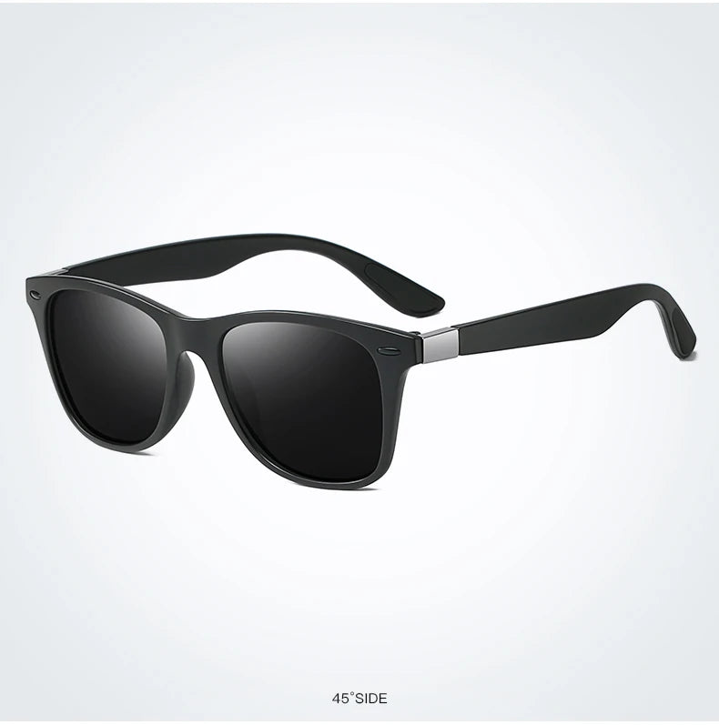 1-2-3PCS Fashion Vintage Square Unisex Driving Fishing Sunglasses Men Women Luxury Brand Designer Sun Glasses Anti-Glare Eyewear Pi-Mart