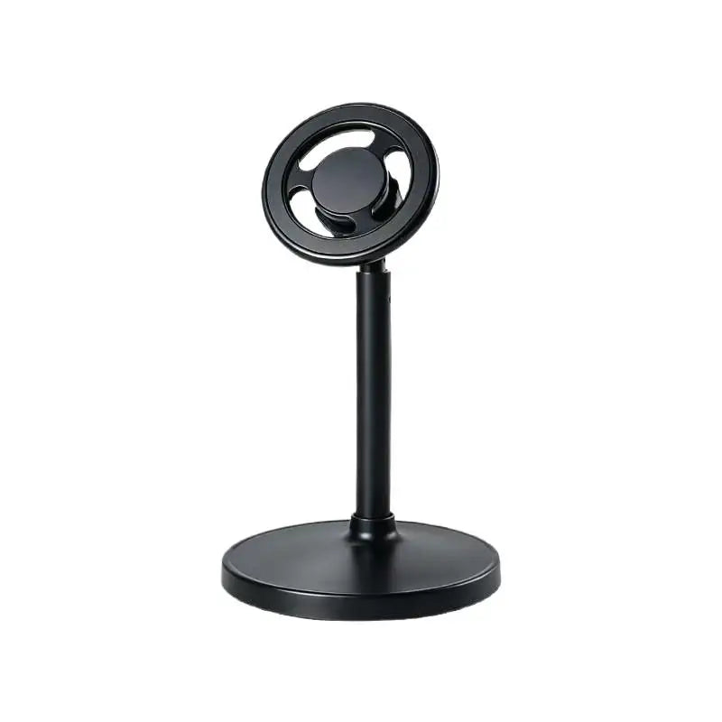 New··Adjustable Magnetic Phone Stand With Telescopic Pole And 360 Degree Rotation Desktop Holder For Compatible Smartphones Pi-Mart