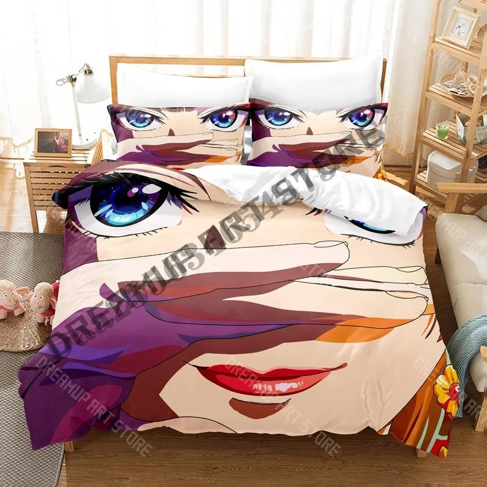 3D Print Apothecary Diaries Bedding Set Single Twin Full Queen King Size Bed Set Adult Bedroom Duvetcover Sets Anime Bed Sheet LadyShow.Store
