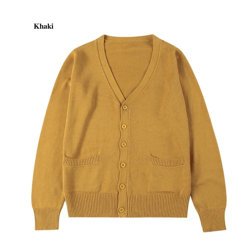New Sweater Solid Candy Women Knit Top Fashion Female Cardigan Thin Spring Autumn Long Sleeve Adult Jacket Clothes Slim XS-2XL LadyShow.Store