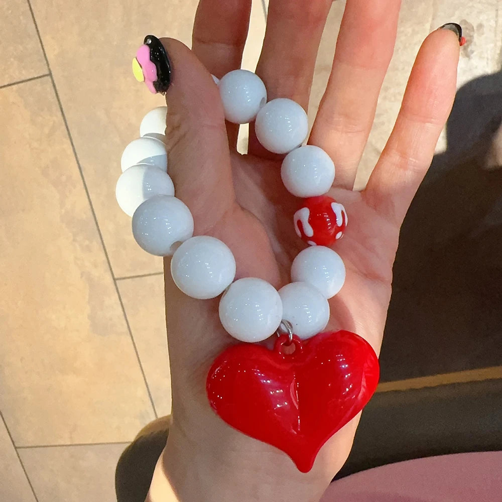 Fashionable Summer Pendant Necklace Simple And Elegant Bracelet Sweet Necklace New Heart-Shaped Jewelry Accessory Pi-Mart
