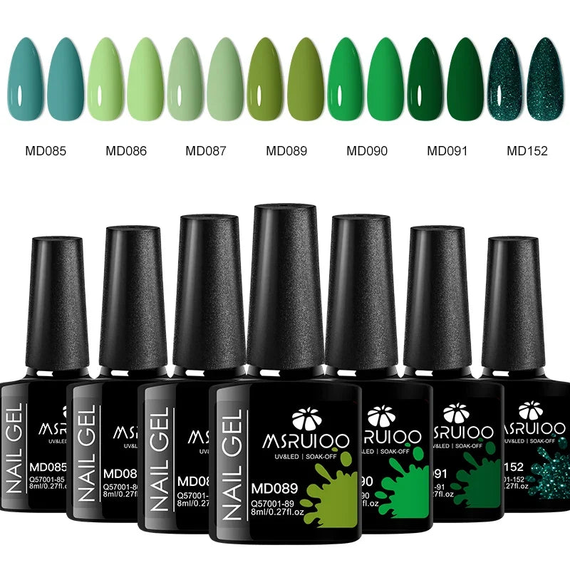 7pc Nail Gel Polish Set DIY Nail Art Design All For Decoration Soak Off UV Gel Long Lasting Manicure Painting Gel Vernis Kits Tri Light Beauty