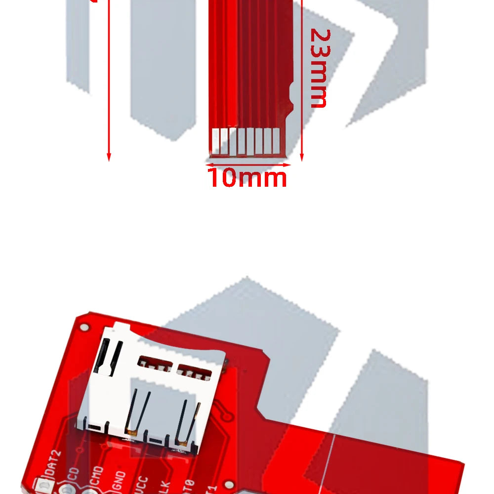 1~3PCS Micro SD Sniffe TF card spi  adapter board module for arduino Pi-Mart