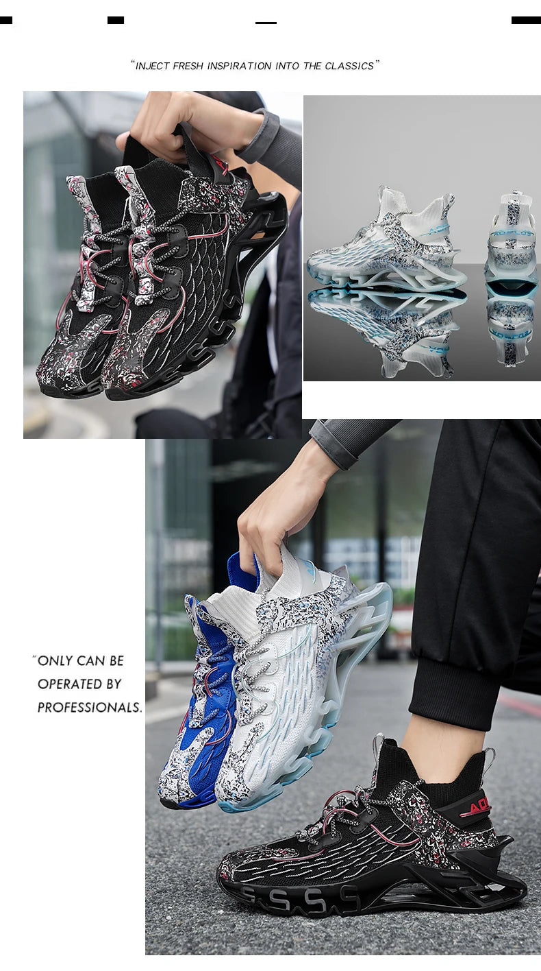 Shoes men Sneakers Male casual Mens Shoes tenis Luxury shoes Trainer Race Breathable Shoes fashion loafers running Shoes for men Pi-Mart