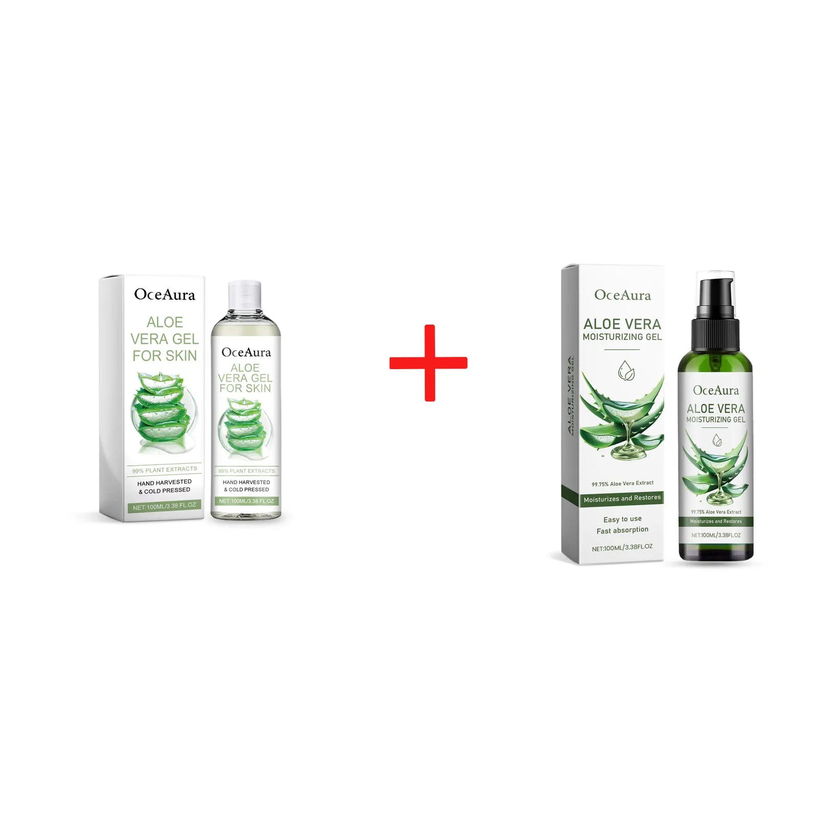 Aloe Vera Gel Pore Shrinking Oil Control Ance Remover Moisturizing Brighten Anti-Aging Facial Essence Beauty Skin Care Products Tri Light Beauty