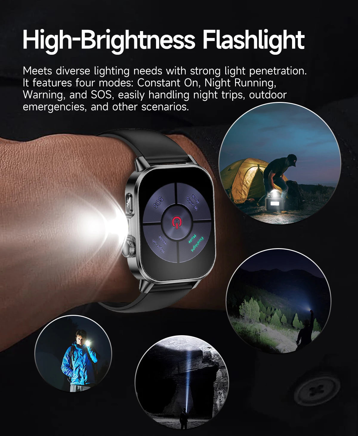 New Men Accurate Health Diagnosis ECG Smart Watch Blood Pressure Blood Oxygen Blood Fat Uric Acid Temp Bluetooth call Smartwatch Pi-Mart