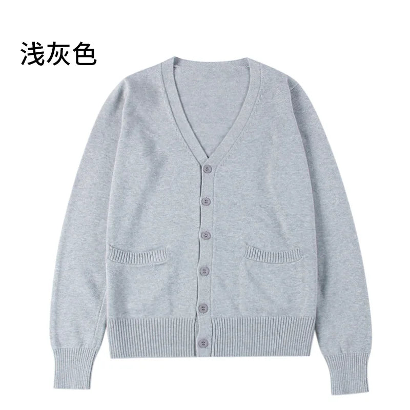 New Sweater Solid Candy Women Knit Top Fashion Female Cardigan Thin Spring Autumn Long Sleeve Adult Jacket Clothes Slim XS-2XL LadyShow.Store