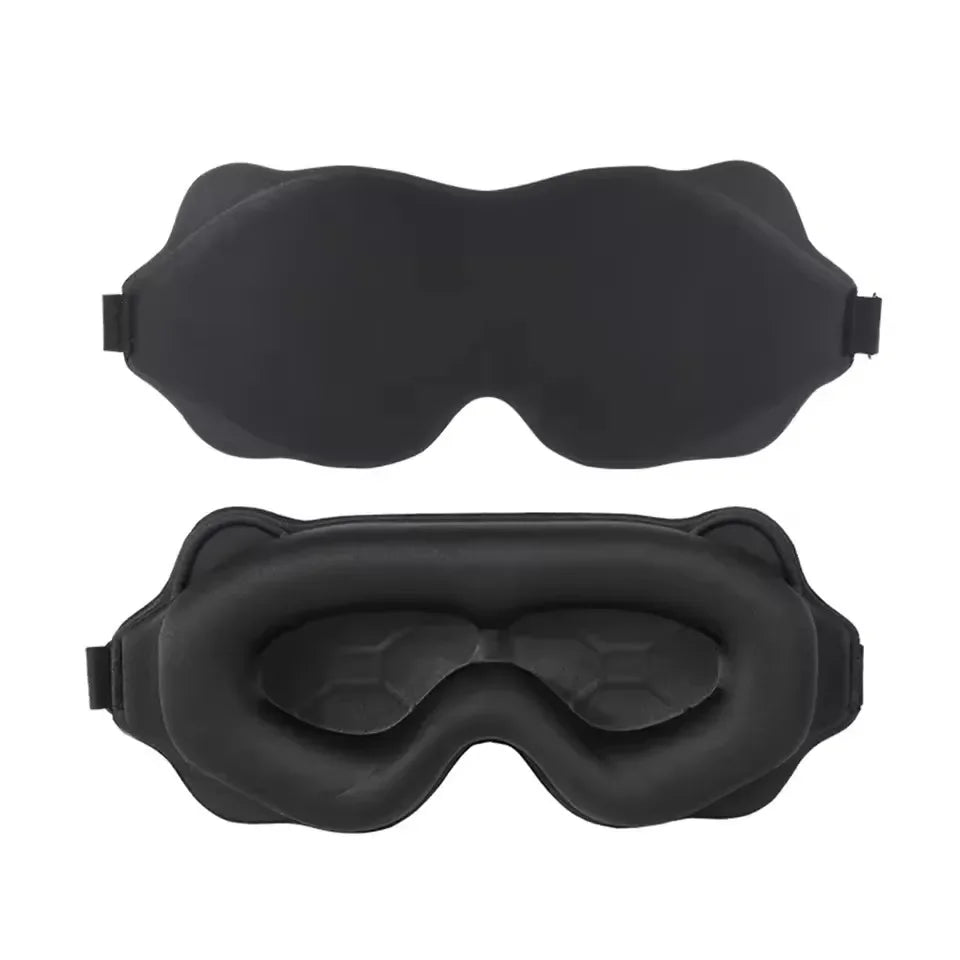 Sleeping Mask Eyepatch Blindfold Light Travel Eye Mask for 3D Sleeping Mask Slaapmasker Night Sleep Patch Portable Eyemask Pad Tri Light Beauty