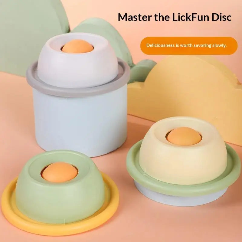 Pet Lick Mat Yogurt Licking Plate Slow Feeder For Dogs & Cats - Interactive Snack Bowl Promotes Dental Health Pet Licking Mat. Pi-Mart
