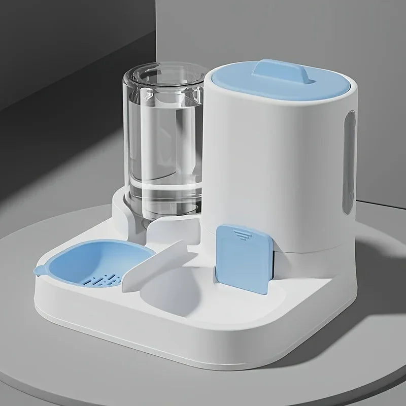 Automatic Gravity Cat Water Dispenser Feeder Spill-Proof Large Capacity One-Piece Design Pet Supplies Pi-Mart