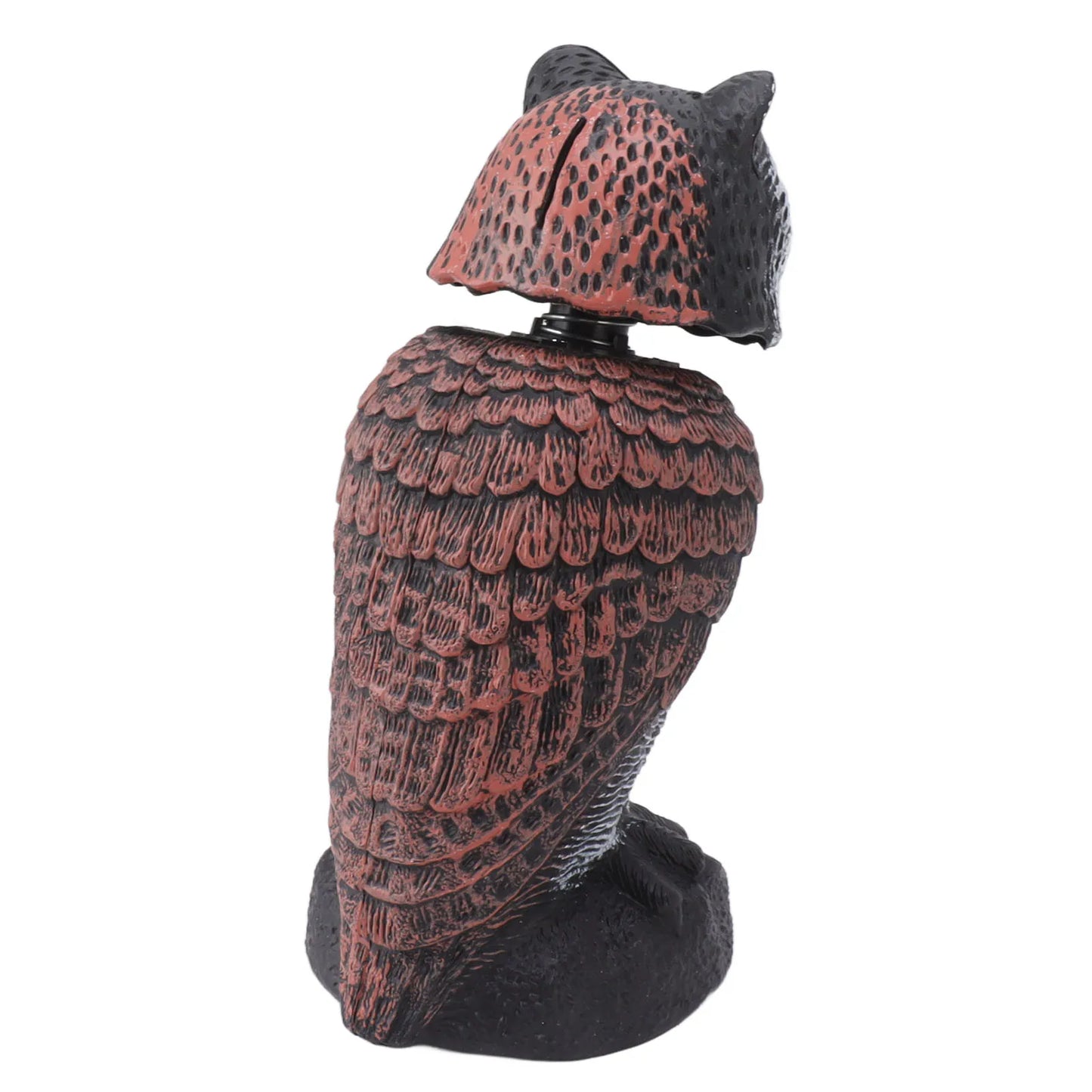 Owl Decoy Plastic Shake Head Owl Decoy To Scare Birds Away Scarecrow Fake Owl Outdoor Garden Decoration Owl Decoy to Scare Birds LadyShow.Store