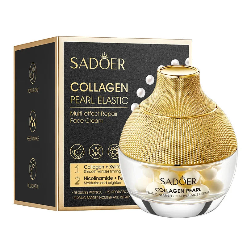 Pearl Cream Collagen Improve Wrinkle Moisturizing Face Cream Nourishing Brightening Firming Lifting Beauty Skin Care Products Tri Light Beauty