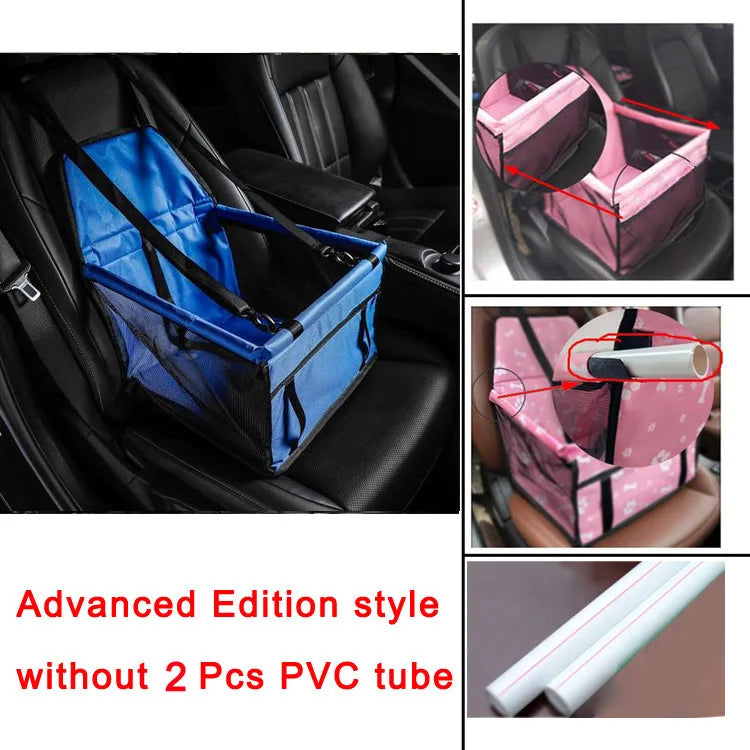 2025 High Quality Breathable Pets Carrier Car Seat Basket Safe Travel Carrier House Kennel Puppy Handbag Outdoor Pet Supplies Pi-Mart