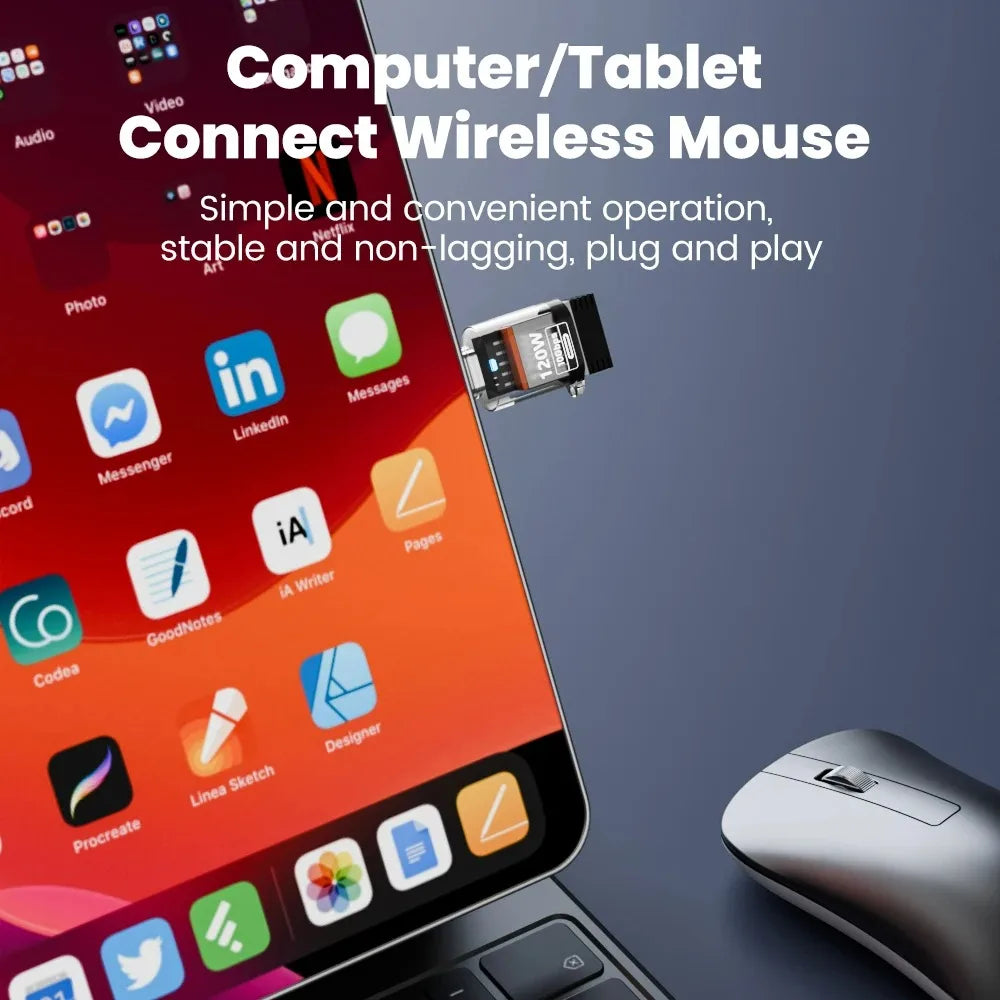 120W USB 3.2 to Type C OTG Adapter Fast Charging 10Gbps Data Audio Transfer For MacBook iPad iPhone 15 16 17 Huawei Xiaomi PC Pi-Mart